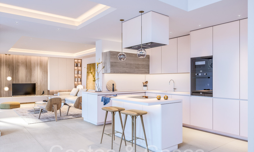 Nueva promoción de lujo con villas de lujo de alta gama en venta en un resort de golf en Mijas, Costa del Sol 69643