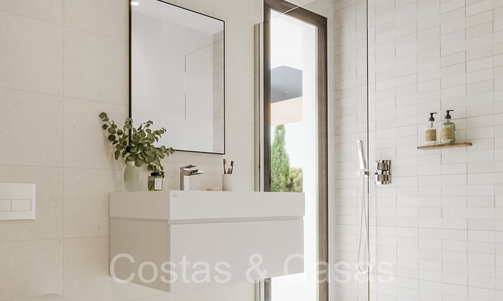 Nueva promoción de lujo con villas de lujo de alta gama en venta en un resort de golf en Mijas, Costa del Sol 69648