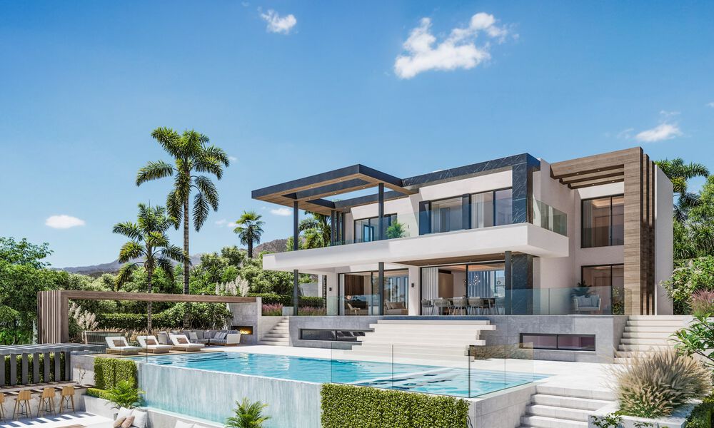 Nueva promoción de lujo con villas de lujo de alta gama en venta en un resort de golf en Mijas, Costa del Sol 69655