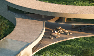 Villa de diseño futurista en venta rodeada de naturaleza en la prestigiosa comunidad de Valderrama en Sotogrande, Costa del Sol 69786 