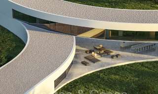 Villa de diseño futurista en venta rodeada de naturaleza en la prestigiosa comunidad de Valderrama en Sotogrande, Costa del Sol 69788 