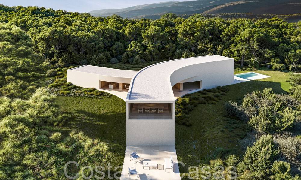 Villa de diseño futurista en venta rodeada de naturaleza en la prestigiosa comunidad de Valderrama en Sotogrande, Costa del Sol 69789