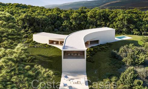 Villa de diseño futurista en venta rodeada de naturaleza en la prestigiosa comunidad de Valderrama en Sotogrande, Costa del Sol 69789