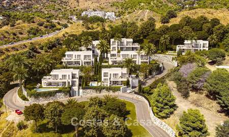 7 villas avanzadas de nueva construcción con vistas panorámicas al mar en venta en las colinas de Mijas Pueblo, Costa del Sol 787740