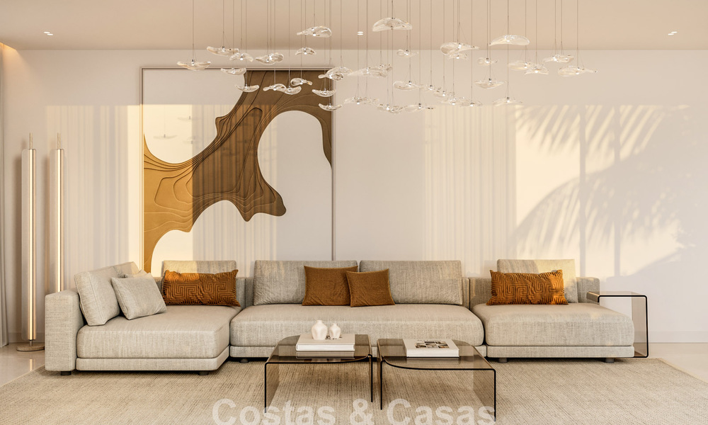 7 villas avanzadas de nueva construcción con vistas panorámicas al mar en venta en las colinas de Mijas Pueblo, Costa del Sol 787765