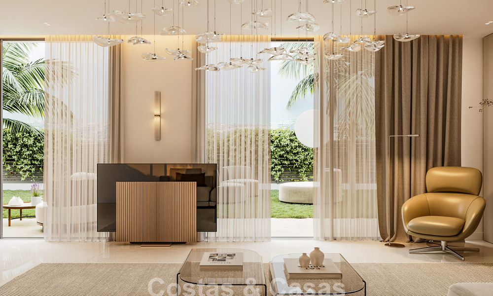 7 villas avanzadas de nueva construcción con vistas panorámicas al mar en venta en las colinas de Mijas Pueblo, Costa del Sol 787767