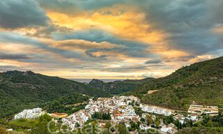 Modernos apartamentos de nueva construcción en estilo contemporáneo en venta con amplia terraza y hermosas vistas al mar en Benahavis - Marbella 70119 