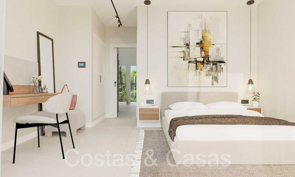 Modernas casas adosadas de 3 dormitorios con jardín privado en venta en Fuengirola, Costa del Sol 70167