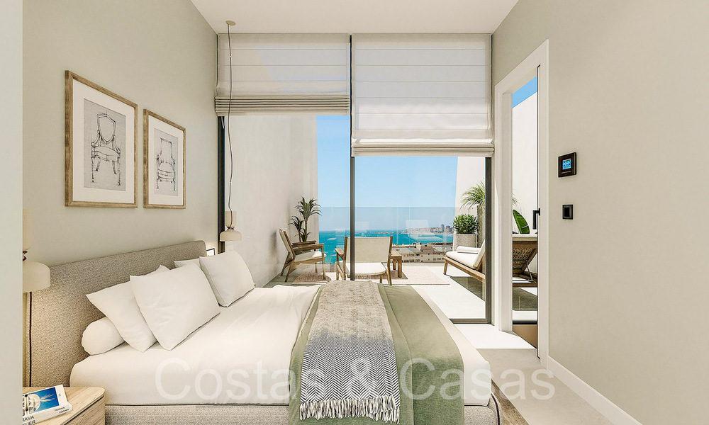 Modernas casas adosadas de 3 dormitorios con jardín privado en venta en Fuengirola, Costa del Sol 70172