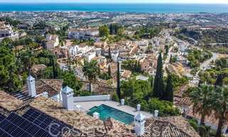 Sublime villa de lujo mediterránea con vistas panorámicas al mar en venta en El Madroñal, Marbella - Benahavis 70379 