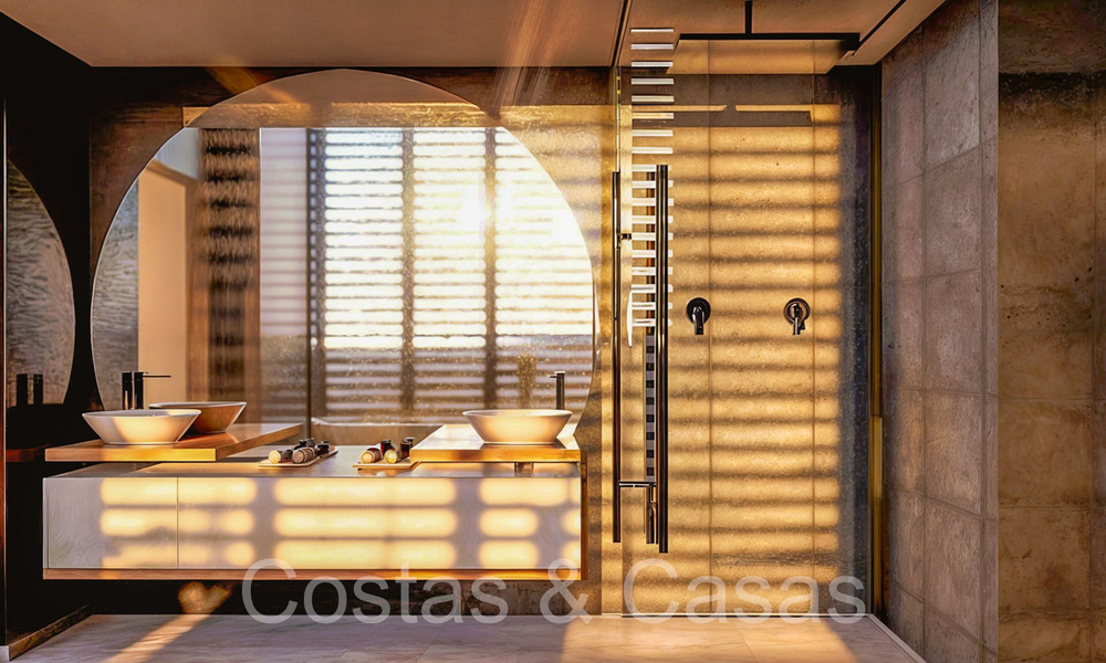 Nueva promoción de casas adosadas en venta junto al campo de golf en Estepona 70544