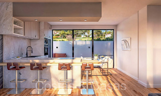 Nueva promoción de casas adosadas en venta junto al campo de golf en Estepona 70554 
