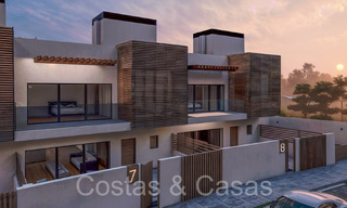 Nueva promoción de casas adosadas en venta junto al campo de golf en Estepona 70557 