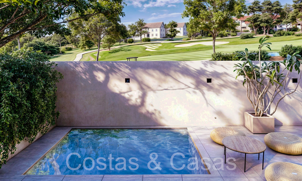 Nueva promoción de casas adosadas en venta junto al campo de golf en Estepona 70561