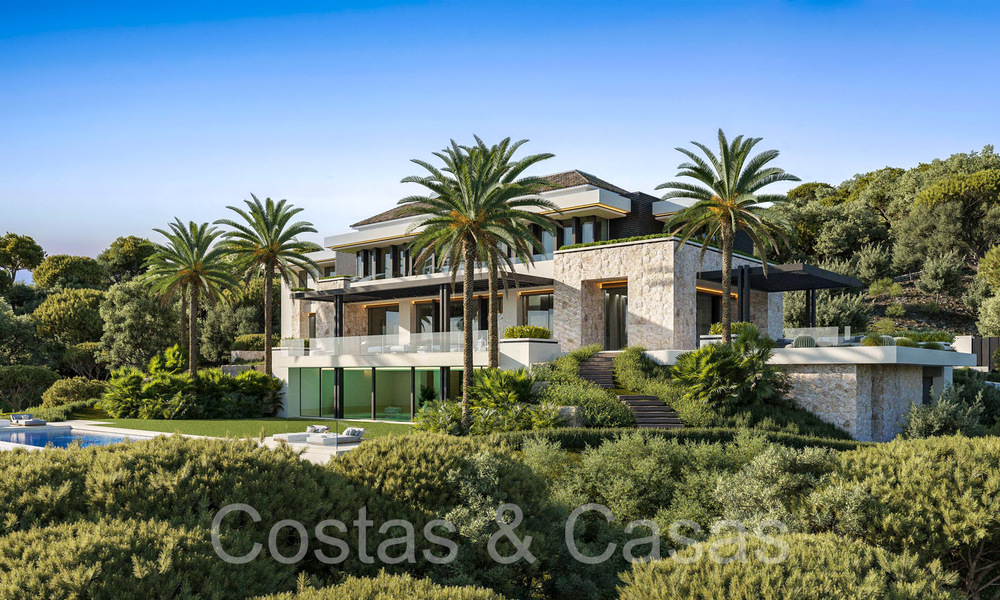 Majestuosa villa boutique en venta, con vistas al mar, en el más exclusivo La Zagaleta Golf Resort en Benahavis - Marbella 71423