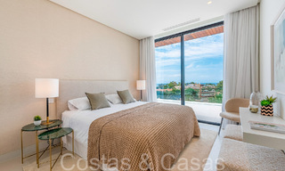 Villa nueva y lista para entrar a vivir, en venta de estilo moderno con vistas al mar, cerca de la playa al este de Marbella centro 71450 