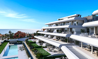 Apartamentos de nueva construcción energéticamente eficientes en venta a poca distancia de la playa en el oeste de Estepona 72748 