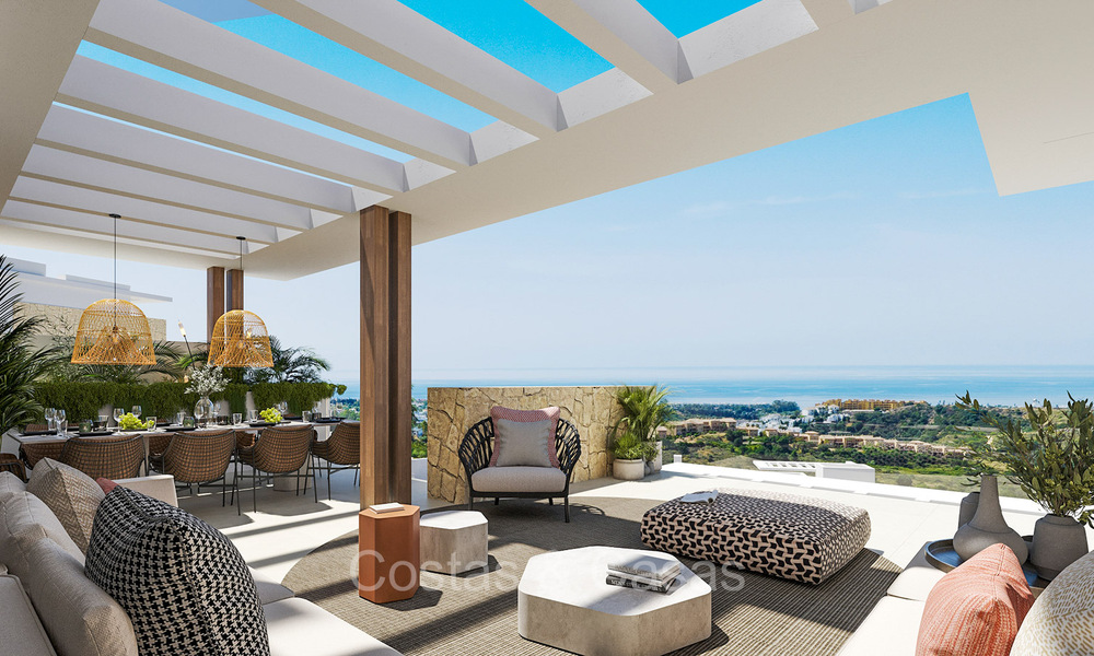 Apartamentos de nueva construcción energéticamente eficientes en venta en la Nueva Milla de Oro, Marbella - Estepona 73186