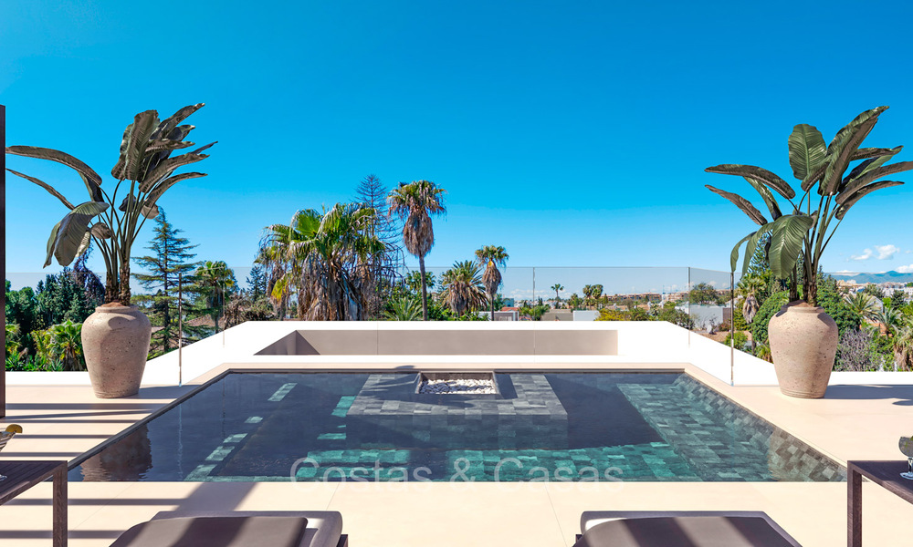 7 nuevas villas boutique en venta, a poca distancia de Puerto Banús y la playa de San Pedro, Marbella 73505