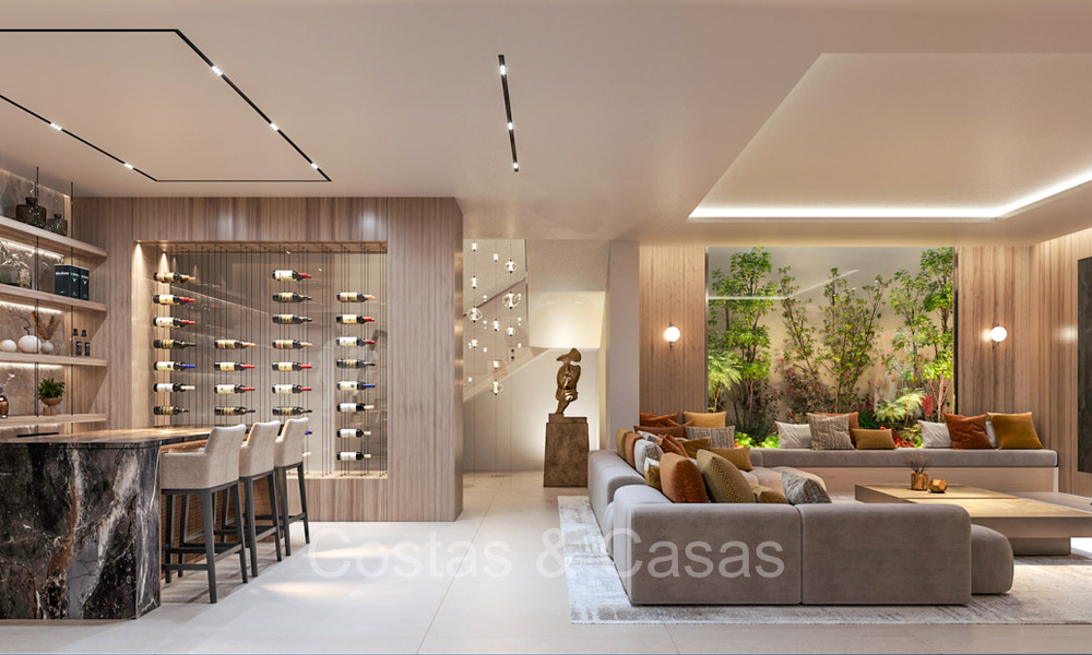 7 nuevas villas boutique en venta, a poca distancia de Puerto Banús y la playa de San Pedro, Marbella 73512