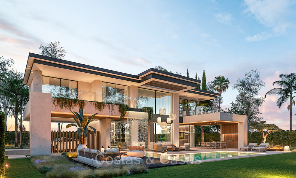 7 nuevas villas boutique en venta, a poca distancia de Puerto Banús y la playa de San Pedro, Marbella 73519