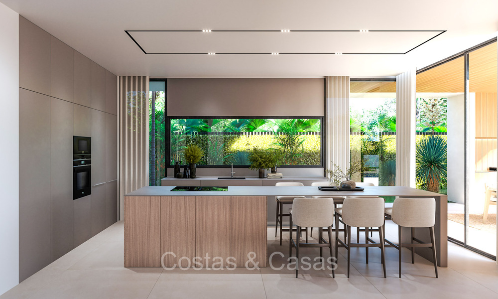 7 nuevas villas boutique en venta, a poca distancia de Puerto Banús y la playa de San Pedro, Marbella 73523