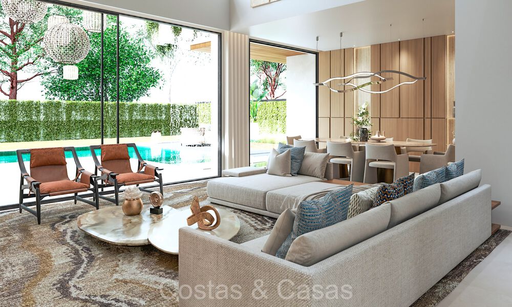 7 nuevas villas boutique en venta, a poca distancia de Puerto Banús y la playa de San Pedro, Marbella 73530