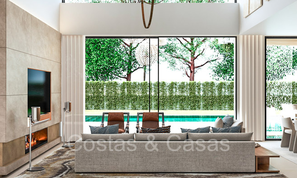 7 nuevas villas boutique en venta, a poca distancia de Puerto Banús y la playa de San Pedro, Marbella 73531