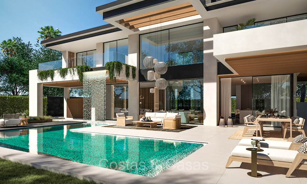 7 nuevas villas boutique en venta, a poca distancia de Puerto Banús y la playa de San Pedro, Marbella 73533