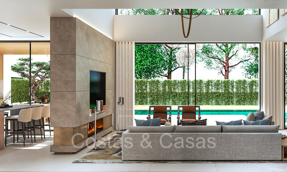 7 nuevas villas boutique en venta, a poca distancia de Puerto Banús y la playa de San Pedro, Marbella 73538