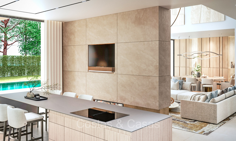 7 nuevas villas boutique en venta, a poca distancia de Puerto Banús y la playa de San Pedro, Marbella 73544