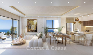 Sofisticados apartamentos de nueva construcción con vistas panorámicas al mar en venta en Cabopino, Marbella 793014 