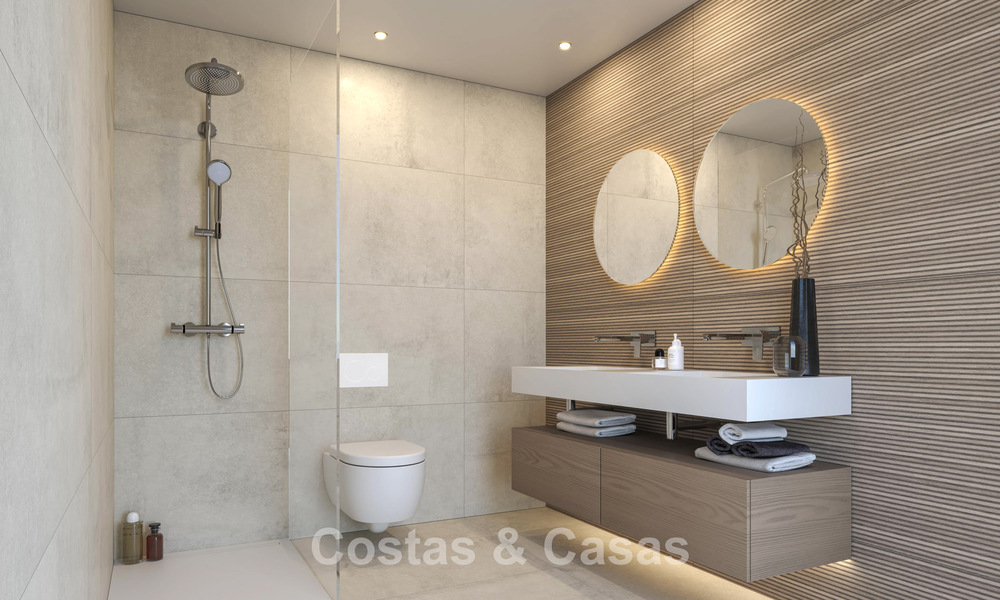 Sofisticados apartamentos de nueva construcción con vistas panorámicas al mar en venta en Cabopino, Marbella 793018