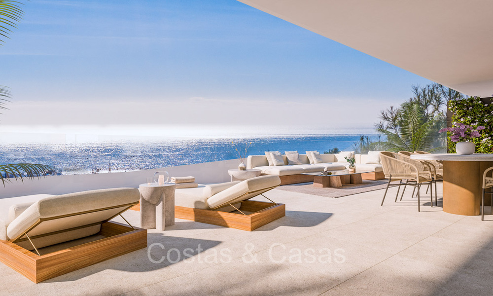 Elegantes apartamentos con espectaculares vistas al mar en venta en un resort de lujo en Fuengirola, Costa del Sol 74361