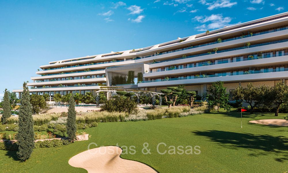 Elegantes apartamentos con espectaculares vistas al mar en venta en un resort de lujo en Fuengirola, Costa del Sol 74366