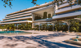 Elegantes apartamentos con espectaculares vistas al mar en venta en un resort de lujo en Fuengirola, Costa del Sol 74367 