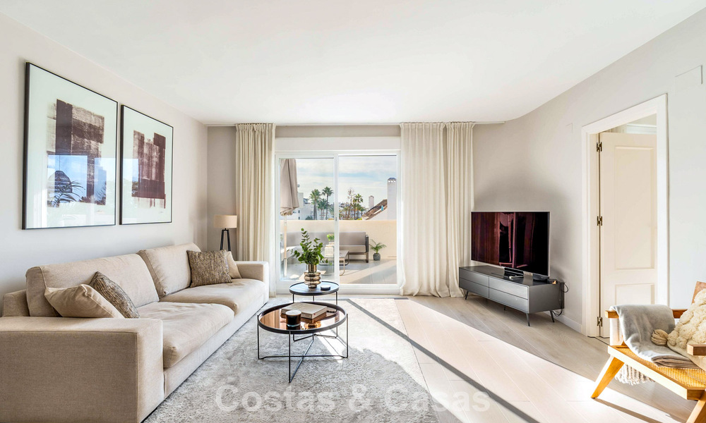 Apartamento contemporáneo reformado a poca distancia de todos los servicios y de la playa en Nueva Andalucía, Marbella 74656