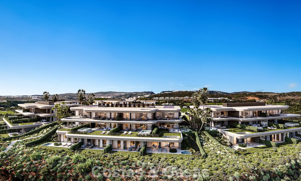 ¡Prelanzamiento! Apartamentos nuevos e innovadores con impresionantes vistas al mar en venta en Casares, Costa del Sol 74763
