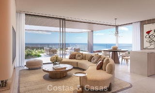 ¡Prelanzamiento! Apartamentos nuevos e innovadores con impresionantes vistas al mar en venta en Casares, Costa del Sol 74764 