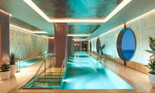 Nuevo en el mercado. Apartamentos de estilo vanguardista con fantásticas vistas al mar en venta en Benahavis - Marbella 774208 