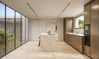 Nuevo en el mercado. Apartamentos de estilo vanguardista con fantásticas vistas al mar en venta en Benahavis - Marbella 778321 