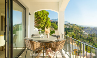 Precioso apartamento de 3 dormitorios en venta con vistas al mar en Benahavis - Marbella 75016 