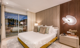 Lujoso apartamento reformado con vistas al mar en venta en un exclusivo complejo de playa en Los Monteros, Marbella Este 778373 