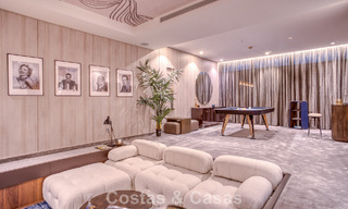 Lujoso apartamento dúplex en venta con vistas al mar en un complejo de alta gama en Sierra Blanca en la Milla de Oro de Marbella 774576 