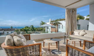 Lujoso apartamento dúplex en venta con vistas al mar en un complejo de alta gama en Sierra Blanca en la Milla de Oro de Marbella 774610 