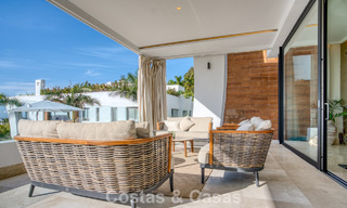 Lujoso apartamento dúplex en venta con vistas al mar en un complejo de alta gama en Sierra Blanca en la Milla de Oro de Marbella 774611 