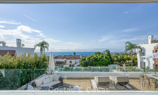 Lujoso apartamento dúplex en venta con vistas al mar en un complejo de alta gama en Sierra Blanca en la Milla de Oro de Marbella 774612 