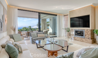 Lujoso apartamento dúplex en venta con vistas al mar en un complejo de alta gama en Sierra Blanca en la Milla de Oro de Marbella 774627 