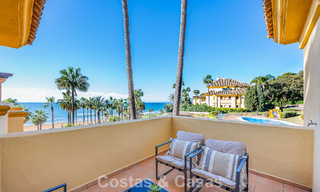 Amplio apartamento de 3 dormitorios con vistas panorámicas al mar en venta en un complejo de playa al este del centro de Marbella 774664 