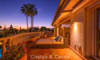 Preciosa villa de estilo español con impresionantes vistas al mar en venta en Elviria, Marbella Este 774728 